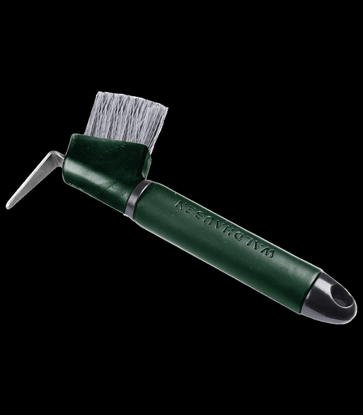 CEPILLO LIMPIA CASCOS 18 CM  WALDHAUSEN VERDE Y NEGTRO